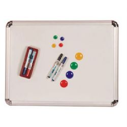 9x12'' Magnetic Wipe-Off Board Double Sided