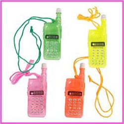 Dz. 4'' Cellphone Bubbles Necklace Prize
