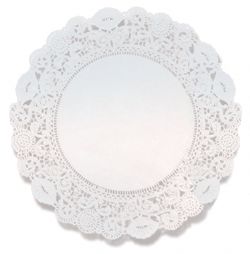 4'' White Round Doilies 100/Ct.
