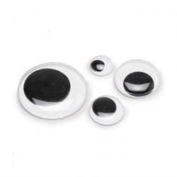 Gr. 4mm Wiggly Eyes