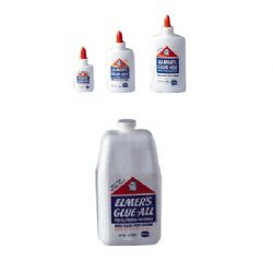 1 1/4 oz. Elmer's Glue All  ''Not Wash.''