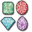 Jewel Stones Stickers