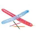 Rocket Balloon Toy W/Straw Blows Up To 3' Long