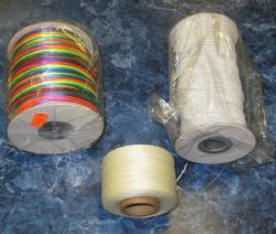 White Elastic Cord - 2mm x 72 Yards On Roll