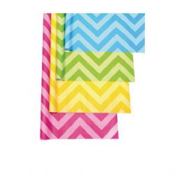 Yellow Chevron Fadeless Paper Roll 48''x12'