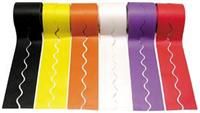 White Corrugated Bordette 2-1/4''X50ft.