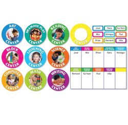 Learning Centers Bulletin Board Set