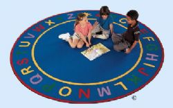 Med. Carpet Oval 6'9'x9'5''  Alpha Rug