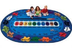 Small Carpet Oval 5'5''x7'8''                Paint By Number