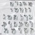 Aleph Bais Cookie Cutter