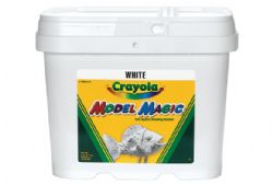 Pk. White Model Magic Clay 8oz./Pk.