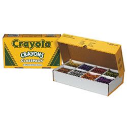 Classpack 400 Large Size Crayola Crayons