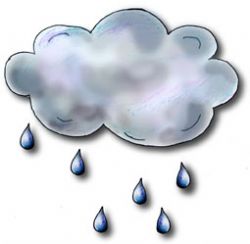 Solid Silver Umbrella Cut Out