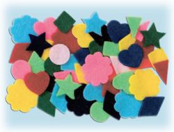 Asst. Felt Shapes 