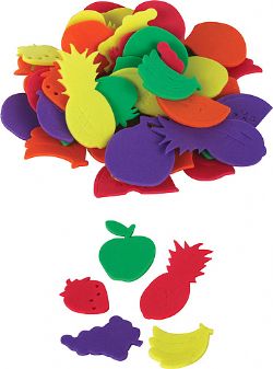 Mosaic Foam Shapes 500/Pk.