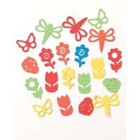 Flower Sticky Foam Shapes