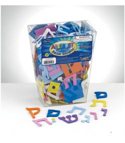 Peel & Stick Alef Bet Foam Shapes