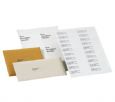 White Printable Labels