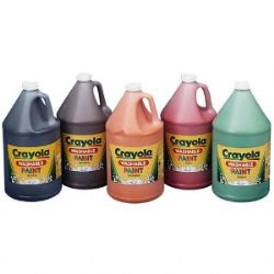 White Crayola Washable Gallon Paint
