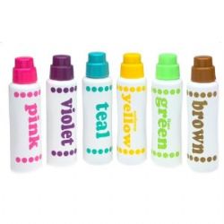 6/Pk Rainbow Wash. Do-A-Dot Markers