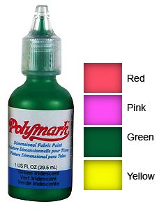 White Pearl Iridescent Puffy Paint