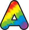 Tie Dye 2'' Ready Letters