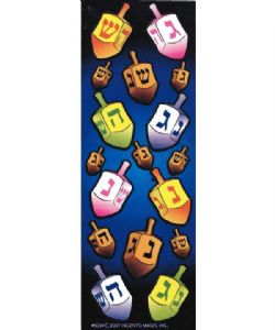 Small Dots Chanuka Stickers 6 Sheets